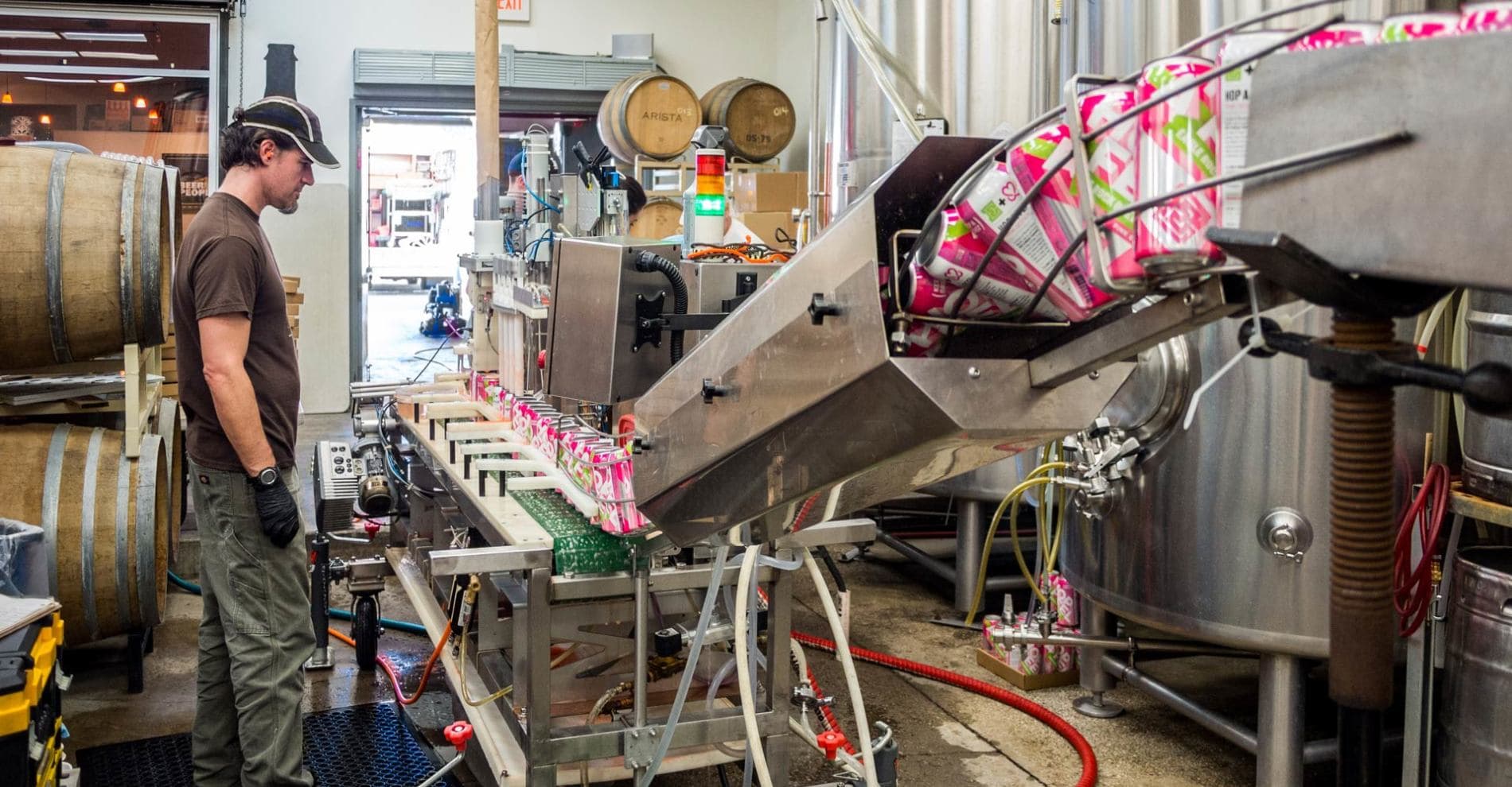 Cans on the Run: Mobile Beer-Canning Services