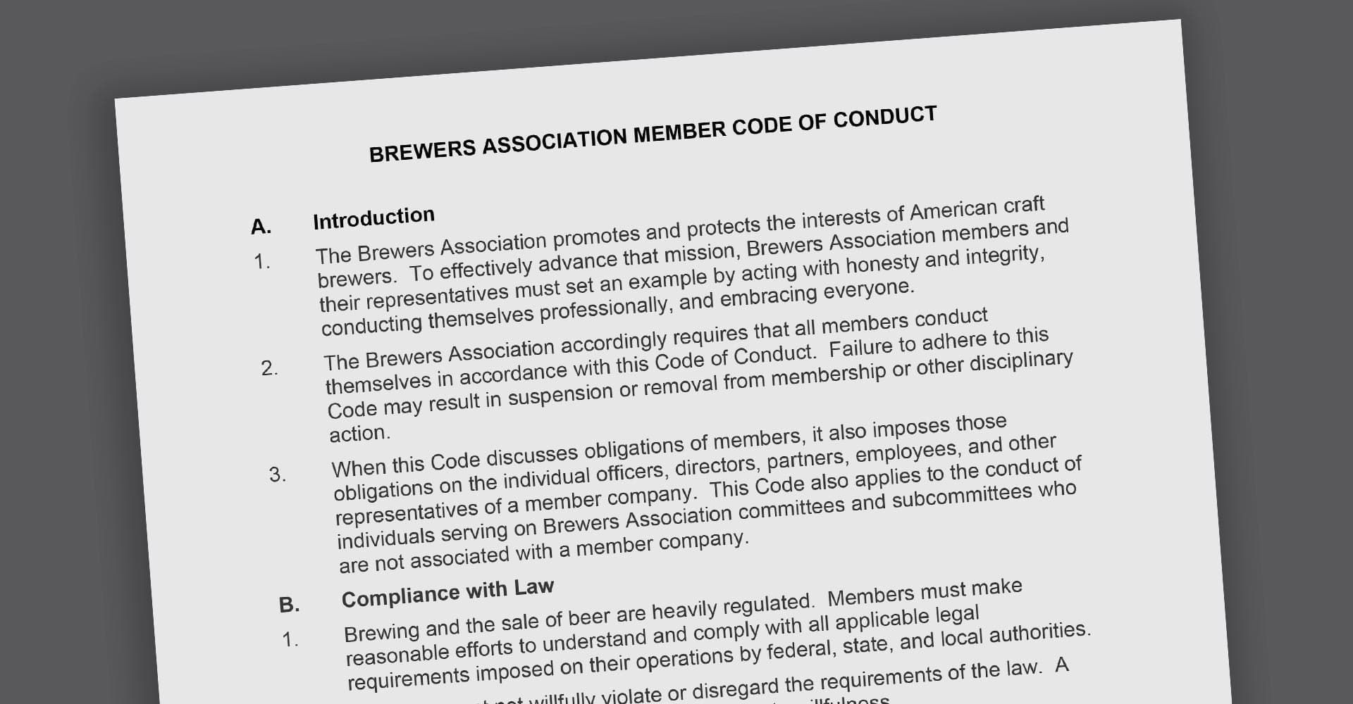 Racism Concerns Drive Brewers Association's New Code of Conduct